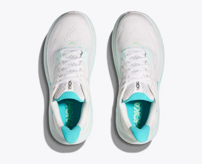 Women's shoes Hoka Clifton 10 White/Cielo Blue