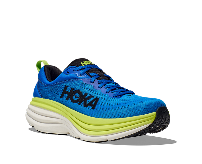 Buty męskie Hoka Bondi 8 Electric Cobalt/Lettuce