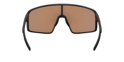 Sonnenbrille BLIZ P001 Matte Black Frame / Coral/Orange Mirror Blue Lenses