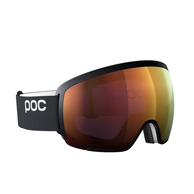 Brille POC Orb Uranium Black/Partly Sunny Orange - 2023/24