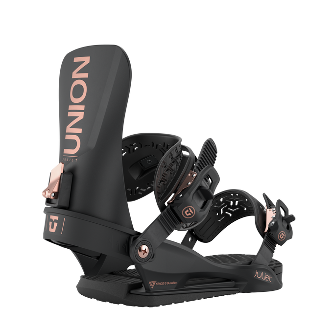 Snowboard Bindings Union Juliet Black - 2025/26