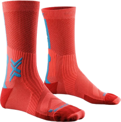 Skarpety rowerowe X-SOCKS Bike Perform Crew Sunset/Twyce Blue - 2024