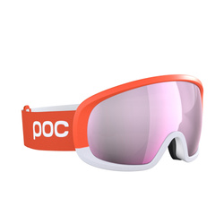 Brille POC Fovea Mid Clarity Comp Fluorescent Orange/Hydrogen White/Clarity Comp Low Light - 2022/23