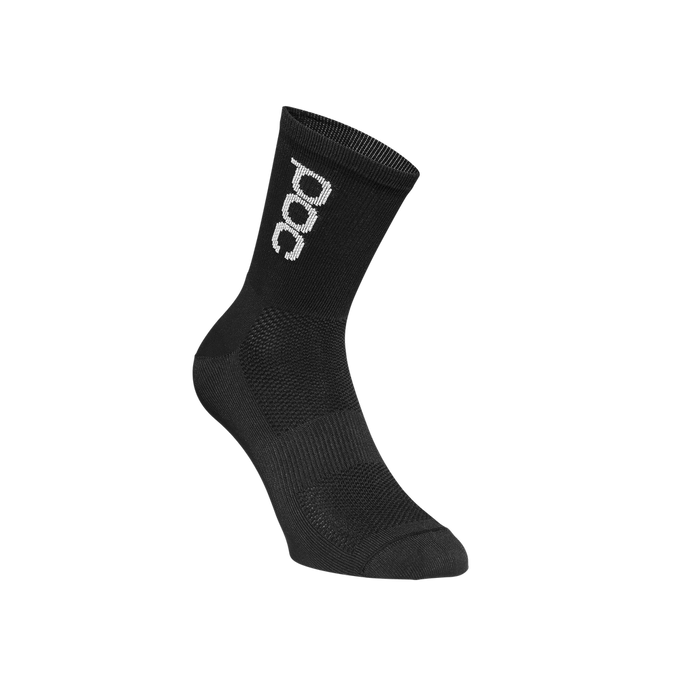 Fahrradsocken POC Essential Road Sock Short Uranium Black - 2024