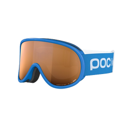 Goggles POC Pocito Retina Fluorescent Blue/Partly Sunny Light Orange - 2024/25