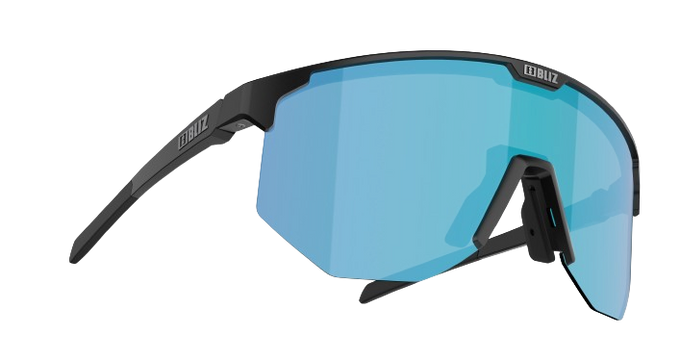 Sunglasses BLIZ Hero Matt Black Frame/Brown with Blue Multi Lenses