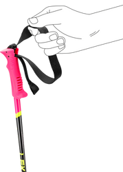 Kije LEKI Racing Kids Pink - 2025/26