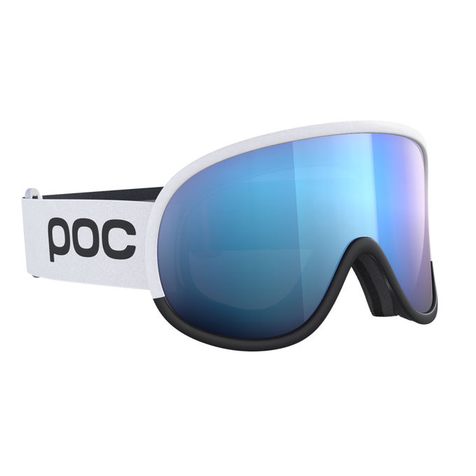 Brille POCRetina Clarity Comp Hydrogen White/Uranium Black/Spektris Blue - 2022/23