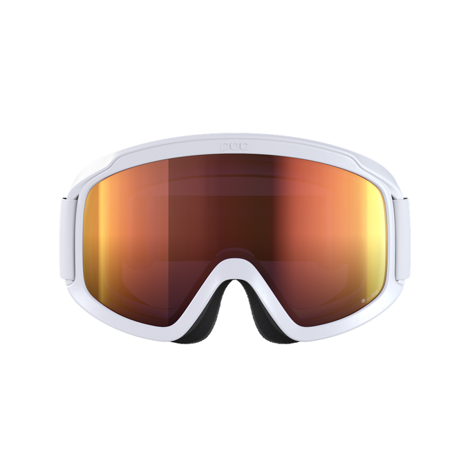 Ski goggles POC Opsin Hydrogen White/Partly Sunny Orange - 2024/25