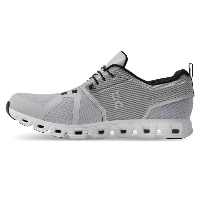 Men shoes On Running Cloud 5 Waterproof Glacier/White