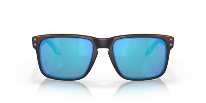 Sunglasses OAKLEY Holbrook Prizm Sapphire Lenses/Matte Black-Red Colorshift Frame - 2023