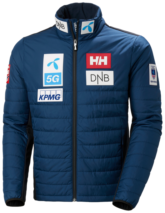 Kurtka Puchowa Helly Hansen World Cup Insulator Jacket Ocean NSF - 2023/24