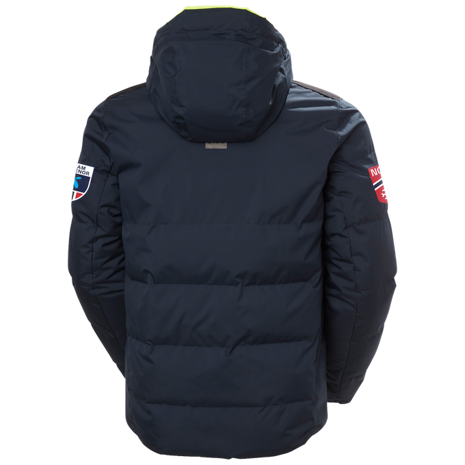 Kurtka narciarska Helly Hansen Kvitfjell Race Puffy Jacket Navy NSF Replica - 2024/25