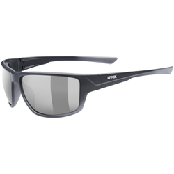 Sunglasses Uvex Sportstyle 230 Black Mat/Ltm Silver - 2023