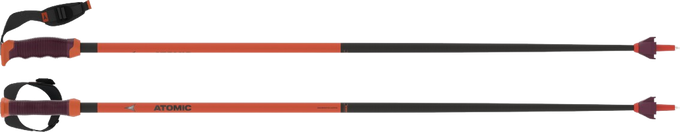 Ski poles Atomic Redster Carbon SQS Red/Carbon - 2024/25