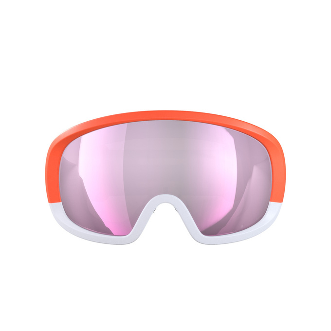 Brille POC Fovea Mid Clarity Comp Fluorescent Orange/Hydrogen White/Clarity Comp Low Light - 2022/23