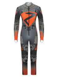 Racesuit Ziener RCE Racesuit Black Foggy Print Orange Pop - 2024/25