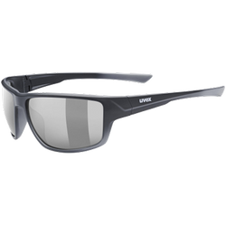 Sunglasses Uvex Sportstyle 230 Black Mat/Ltm Silver - 2023