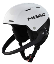 Kask HEAD Team SL White/Black + Garda slalomowa - 2025/26