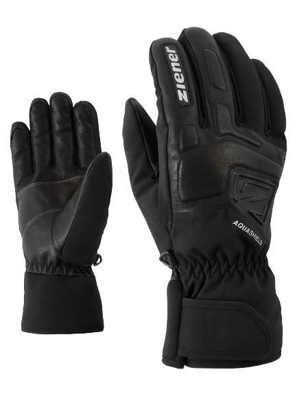 Rękawice Ziener Glyxus AS(R) Glove Ski Alpine Black - 2024/25