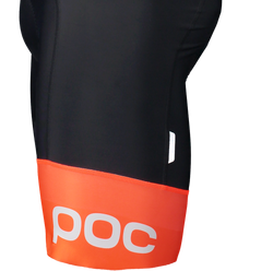 POC Essential Road VPDS BIB Shorts Uranium Black/Hydrogen White - 2024