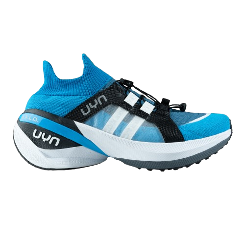 Shoes UYN Woman Neuron Shoes Orange Sole French Blue/Blue