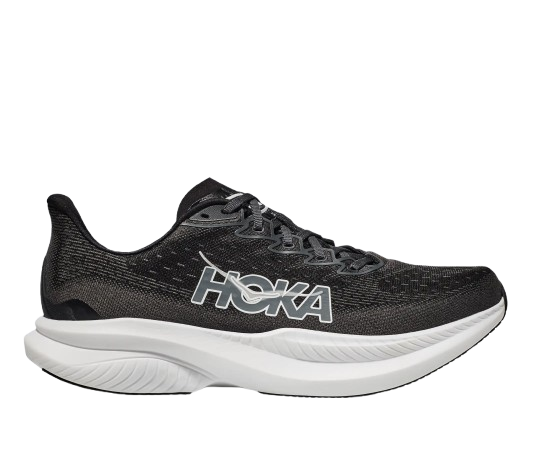 Men shoes Hoka Mach 6 Black/White