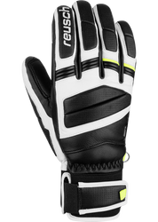 Rękawice Reusch Master Pro Black/White/Safety Yellow - 2024/25