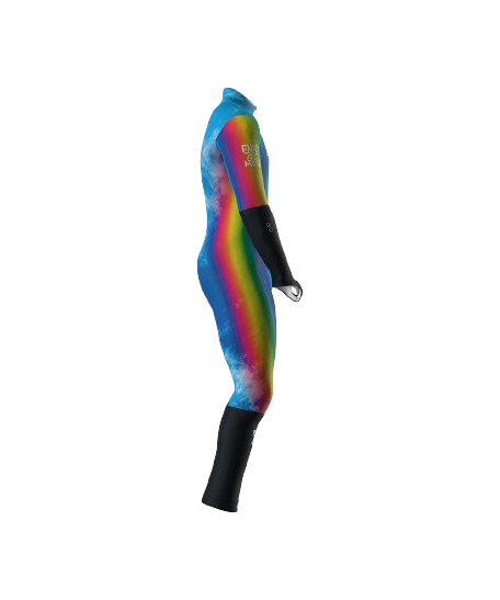 Rennanzug ENERGIAPURA Rainbow (non insulated, unpadded) - 2023/24