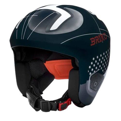 Helmet Briko Vulcano 2.0 USA Shiny Blue/White - 2025/26