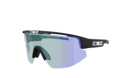 Sunglasses BLIZ Matrix Nano Photochromic Matt Black/Brown Blue