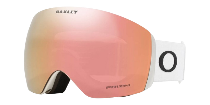 Goggles Oakley Flight Deck L Matte White Prizm Rose Gold - 2024/25