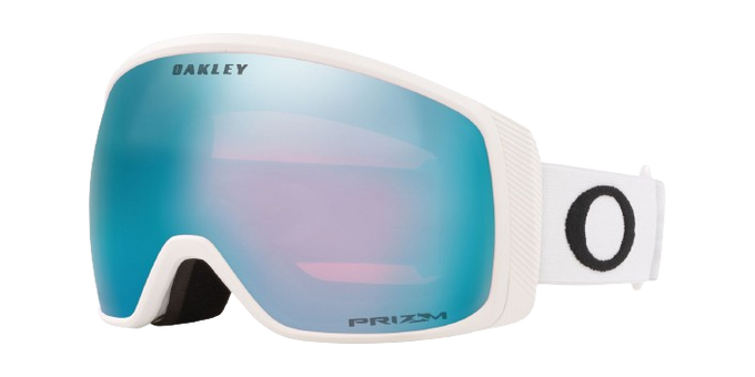 Brille Oakley Flight Tracker M Matte White Prizm Snow Sapphire Irid - 2024/25