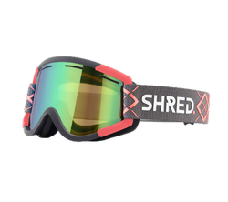 Brille SHRED NASTIFY BIGSHOW GREY/RUST CBL PLASMA - 2022/23