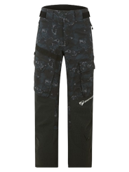 Ski pants Ziener RCE Coach Unisex Pants Black Foggy Print - 2024/25