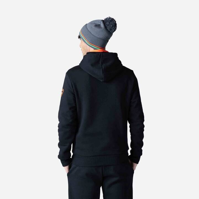 Hoodie Rossignol Hero Hoodie Black - 2023/24