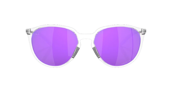 Sonnenbrille OAKLEY Sielo Mikaela Shiffrin Signature Series Prizm Violet Lenses / Polished Chrome Frame