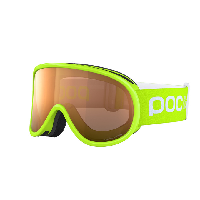 Goggles POC Pocito Retina Fluorescent Yellow/Green/Clearity Pocito - 2023/24