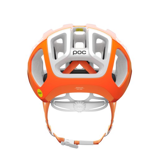 Bicycle helmet POC Ventral Air MIPS Fluorescent Orange AVIP