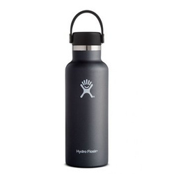 HYDRO FLASK 18 Oz Standard Flex Cap Black