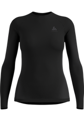 Koszulka termoaktywna Odlo Perfomance Warm BL Top Crew Neck L/S Woman Black - 2025/26