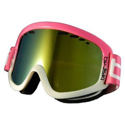 Gogle BULLSKI Pride Pink/White