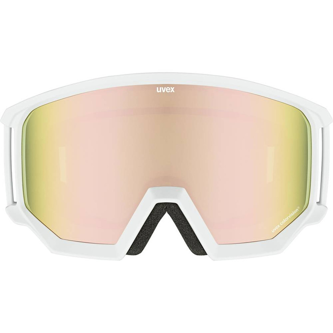 Brille UVEX Athletic CV White/Mat/Rose-Green - 2022/23  