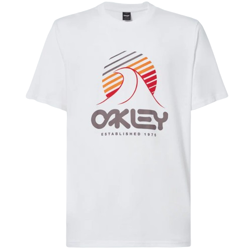 T-Shirt OAKLEY One Wave B1B Tee White - 2024/25