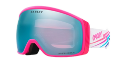 Gogle Oakley Flight Tracker M White Bolt Prizm Snow Sapphire Iridium - 2024/25