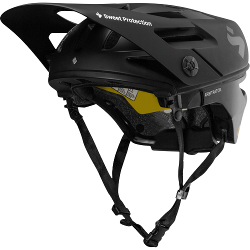 Fahrradhelm Sweet Protection Arbitrator Mips Matte Black/Natural Carbon - 2023