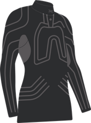 Koszulka termoaktywna X-BIONIC® HEATLOOP SHIRT LS MEN BLACK - 2025/26