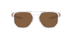 Sunglasses OAKLEY Latch Beta Introspect Collection Prizm Bronze Lenses / Matte Clear Frame