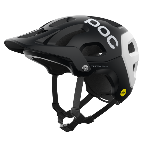 Fahrradhelm POC Tectal Race MIPS Uranium Black/Hydrogen White Matt 2025