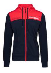 Stoeckli Hoody Jacket Fullzip WRT Black Red - 2023/24